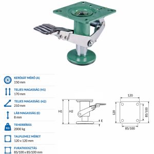 4040-0207 picior de sprijin